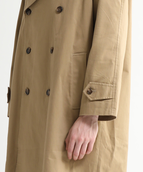 AUNN(アウン)の「【AUNN】オーバーサイズトレンチコート(トレンチコート・メンズ・ブラック/ベージュ/ネイビー・1/2/3)」の13枚目の写真