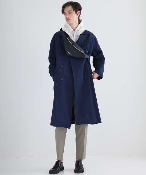 AUNN(アウン)の「【AUNN】オーバーサイズトレンチコート(トレンチコート・メンズ・ブラック/ベージュ/ネイビー・1/2/3)」の21枚目の写真