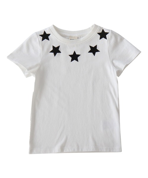 Bee des Bee(ビーデスビー)の「【コットン100%】半袖プリントTシャツ(Tシャツ/カットソー・キッズ・ホワイト×レッド/ホワイト系その他/ホワイト×イエロー/ホワイト系その他3/ホワイト系その他4/ブラック系その他/ライトブルー/ピンク系その他/ホワイト系その他2/ブラック系その他2/ブルー系その他/ブルー系その他2/ホワイト系その他5/ブラック系その他3/ホワイト系その他6/ブラック系その他4/ホワイト系その他7/サックスブルー/ネイビー/ミント/ブラック系/ホワイト系5/ホワイト系3/グリーン系/ホワイト系/グリーン系1/パープル系/ブラック系1/ブラック系2/ホワイト系4/ホワイト系1/ピンク系/ライトパープル/ホワイト系6/ホワイト系2/チャコールグレー/ブルー/チャコール/ブルー系その他3/ホワイト系7/グレー系その他/ブルー系その他4・130cm/140cm/150cm/120cm/110cm/100cm)」の3枚目の写真