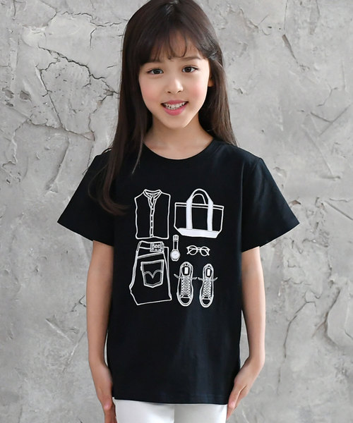 Bee des Bee(ビーデスビー)の「【コットン100%】半袖プリントTシャツ(Tシャツ/カットソー・キッズ・ホワイト×レッド/ホワイト系その他/ホワイト×イエロー/ホワイト系その他3/ホワイト系その他4/ブラック系その他/ライトブルー/ピンク系その他/ホワイト系その他2/ブラック系その他2/ブルー系その他/ブルー系その他2/ホワイト系その他5/ブラック系その他3/ホワイト系その他6/ブラック系その他4/ホワイト系その他7/サックスブルー/ネイビー/ミント/ブラック系/ホワイト系5/ホワイト系3/グリーン系/ホワイト系/グリーン系1/パープル系/ブラック系1/ブラック系2/ホワイト系4/ホワイト系1/ピンク系/ライトパープル/ホワイト系6/ホワイト系2/チャコールグレー/ブルー/チャコール/ブルー系その他3/ホワイト系7/グレー系その他/ブルー系その他4・130cm/140cm/150cm/120cm/110cm/100cm)」の21枚目の写真