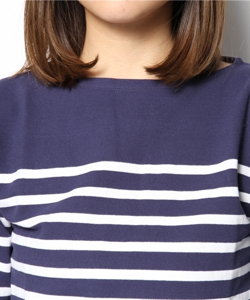 Ray BEAMS（レイビームス）の「ORCIVAL / rachel NVY（Tシャツ/カットソー・レディース・ネイビー・ONE SIZE）」の5枚目の写真