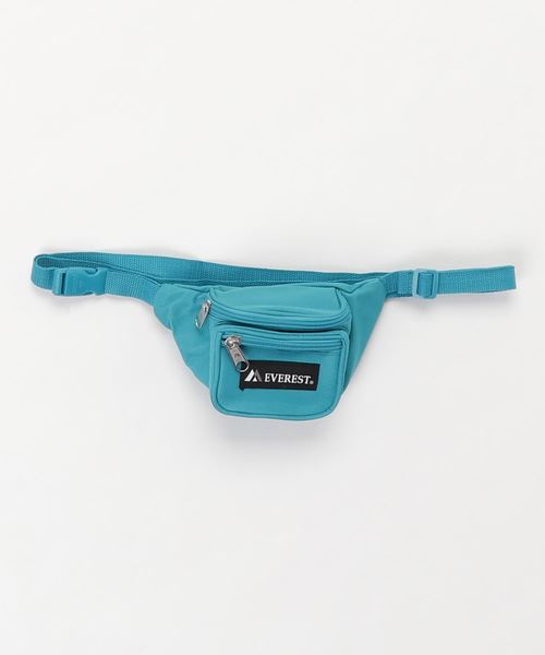 EVEREST（エベレスト）の「EVEREST Waist Pack ウエストポーチ（ボディバッグ/ウエストポーチ・キッズ・ブラック/パープル/ネイビー/レッド/オリーブ/ピンク/ターコイズブルー/グリーン/ローズ/コーラル・FREE）」の6枚目の写真