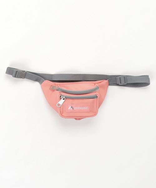 EVEREST（エベレスト）の「EVEREST Waist Pack ウエストポーチ（ボディバッグ/ウエストポーチ・キッズ・ブラック/パープル/ネイビー/レッド/オリーブ/ピンク/ターコイズブルー/グリーン/ローズ/コーラル・FREE）」の10枚目の写真