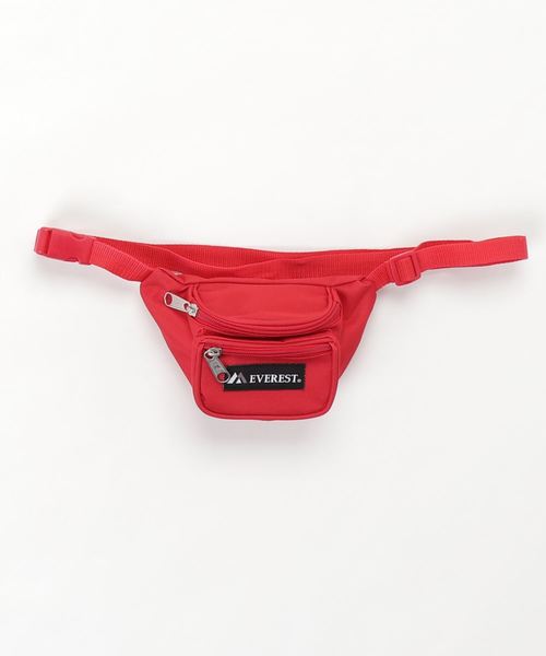 EVEREST（エベレスト）の「EVEREST Waist Pack ウエストポーチ（ボディバッグ/ウエストポーチ・キッズ・ブラック/パープル/ネイビー/レッド/オリーブ/ピンク/ターコイズブルー/グリーン/ローズ/コーラル・FREE）」の14枚目の写真