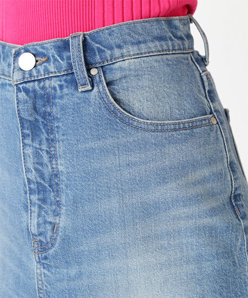 JILL STUART（ジルスチュアート）の「◆《JILL JEAN》チュールデニムタイトスカート（スカート・レディース・ネイビー/ブルー・2/0/4）」の13枚目の写真