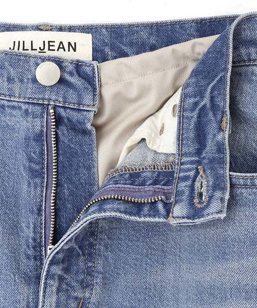 JILL STUART（ジルスチュアート）の「◆《JILL JEAN》チュールデニムタイトスカート（スカート・レディース・ネイビー/ブルー・2/0/4）」の7枚目の写真
