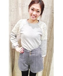 Chico | ギンガムハイウエストショートPT(その他パンツ)