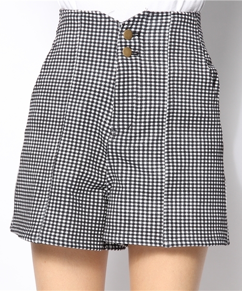 Chico(チコ)の「ギンガムハイウエストショートPT(その他パンツ・レディース・ブラック・FREE)」の7枚目の写真