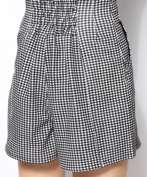 Chico(チコ)の「ギンガムハイウエストショートPT(その他パンツ・レディース・ブラック・FREE)」の6枚目の写真