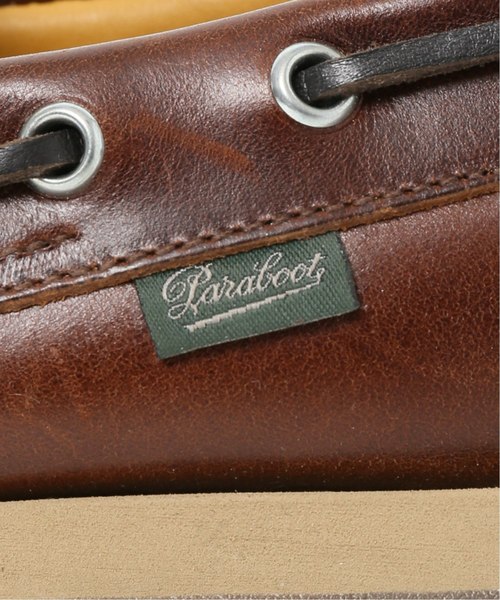 Paraboot（パラブーツ）の「PARABOOT / パラブーツ 別注 MALO（モカシン/デッキシューズ・メンズ・ブラウン・6/6.5/7/7.5/8/8.5/9）」の14枚目の写真