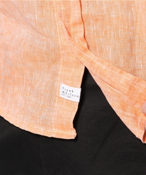 The SAZABY LEAGUE SELECT(ザサザビーリーグセレクト)の「Frank&Eileen PAUL/SOL(シャツ/ブラウス・メンズ・オレンジ・X-SMALL/MEDIUM/XX-SMALL)」の6枚目の写真
