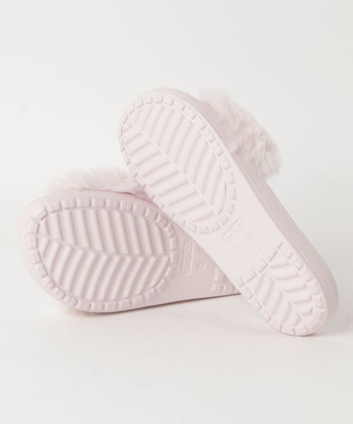 crocs（クロックス）の「crocs クロックス 205968-6PN Crocs Sloane Luxe Slide W Barely Pink（サンダル・レディース・ピンク系その他・23.0cm/24.0cm/25.0cm/22.0cm）」の3枚目の写真