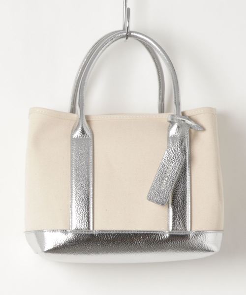 cache cache（カシュ カシュ）の「【cachecache カシュカシュ】パーテーショントートS（トートバッグ・レディース・ブラック/グレー/レオパード/シルバー/ゴールド/ベージュ/ブラウン/パイソン/ブラック×ブラック/ブラック系/グレー系/ベージュ系その他/ブラック系その他/ブルー/カーキ・フリー）」の12枚目の写真