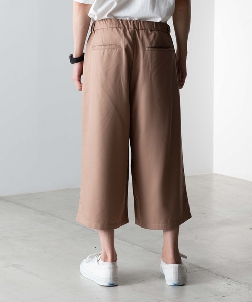 WEGO(ウィゴー)の「WEGO/ガウチョスラックス(スラックス・メンズ・ブラック/ベージュ・SMALL/MEDIUM/LARGE)」の13枚目の写真