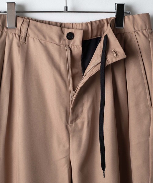 WEGO(ウィゴー)の「WEGO/ガウチョスラックス(スラックス・メンズ・ブラック/ベージュ・SMALL/MEDIUM/LARGE)」の16枚目の写真