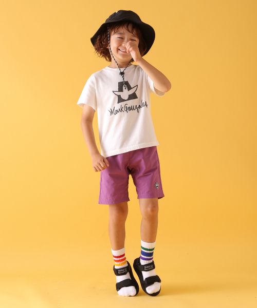 Mark Gonzales(マーク・ゴンザレス)の「【MARK GONZALES(マークゴンザレス)】別注プリントTee(KIDS)(Tシャツ/カットソー・キッズ・オフホワイト/ホワイト・MEDIUM/LARGE/SMALL/X-LARGE/XX-LARGE)」の10枚目の写真