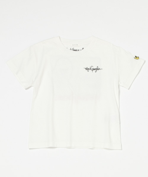 Mark Gonzales(マーク・ゴンザレス)の「【MARK GONZALES(マークゴンザレス)】別注プリントTee(KIDS)(Tシャツ/カットソー・キッズ・オフホワイト/ホワイト・MEDIUM/LARGE/SMALL/X-LARGE/XX-LARGE)」の14枚目の写真