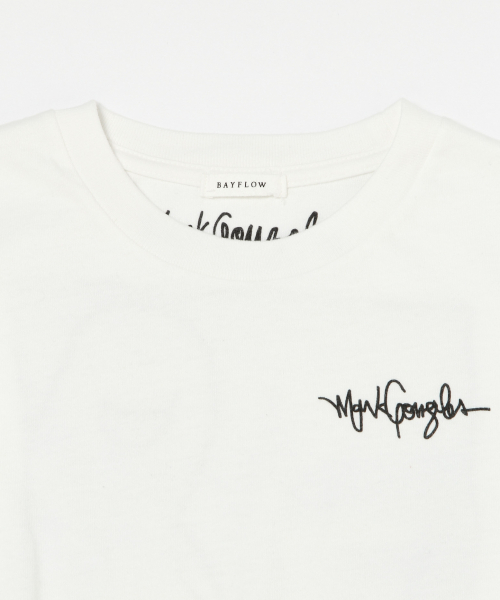 Mark Gonzales(マーク・ゴンザレス)の「【MARK GONZALES(マークゴンザレス)】別注プリントTee(KIDS)(Tシャツ/カットソー・キッズ・オフホワイト/ホワイト・MEDIUM/LARGE/SMALL/X-LARGE/XX-LARGE)」の16枚目の写真