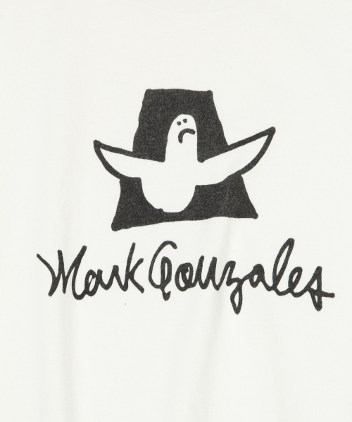 Mark Gonzales(マーク・ゴンザレス)の「【MARK GONZALES(マークゴンザレス)】別注プリントTee(KIDS)(Tシャツ/カットソー・キッズ・オフホワイト/ホワイト・MEDIUM/LARGE/SMALL/X-LARGE/XX-LARGE)」の19枚目の写真