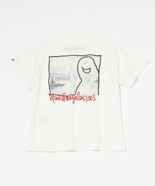Mark Gonzales(マーク・ゴンザレス)の「【MARK GONZALES(マークゴンザレス)】別注プリントTee(KIDS)(Tシャツ/カットソー・キッズ・オフホワイト/ホワイト・MEDIUM/LARGE/SMALL/X-LARGE/XX-LARGE)」の21枚目の写真
