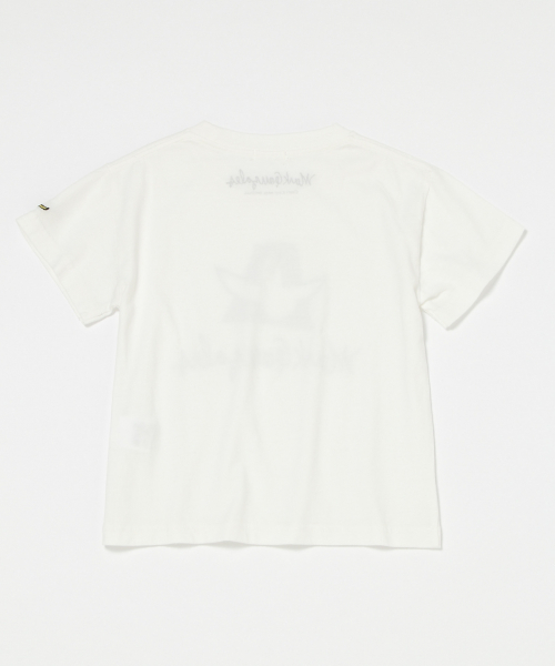 Mark Gonzales(マーク・ゴンザレス)の「【MARK GONZALES(マークゴンザレス)】別注プリントTee(KIDS)(Tシャツ/カットソー・キッズ・オフホワイト/ホワイト・MEDIUM/LARGE/SMALL/X-LARGE/XX-LARGE)」の22枚目の写真