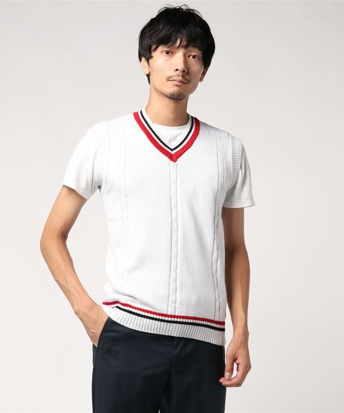 THISIS(ディスイズ)の「ビッグシルエットニットベスト(ニット/セーター・メンズ・A/C/D/B/E・XX-LARGE/X-LARGE/FREE)」の5枚目の写真