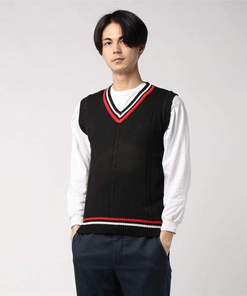 THISIS(ディスイズ)の「ビッグシルエットニットベスト(ニット/セーター・メンズ・A/C/D/B/E・XX-LARGE/X-LARGE/FREE)」の11枚目の写真