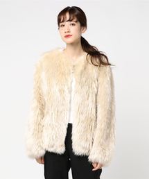 ●美品●08sircus・ゼロエイトサーカス●3WAY・フード付きファーコート 08sircus モッズコート コート 「08sircus/08サーカス」ハイ