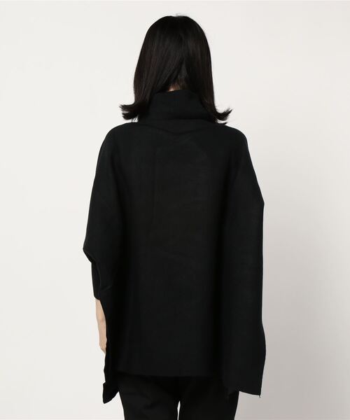 タートルネックポンチョニットトップス（ニット/セーター）｜KOBE