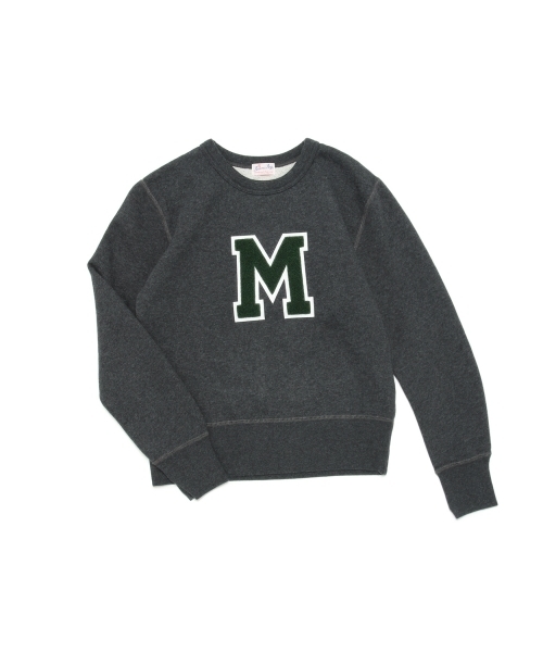 BEAMS BOY(ビームスボーイ)の「BEAMS BOY / スウェット レタード クルー(スウェット・レディース・チャコールグレー/ブルー・ONE SIZE)」の19枚目の写真