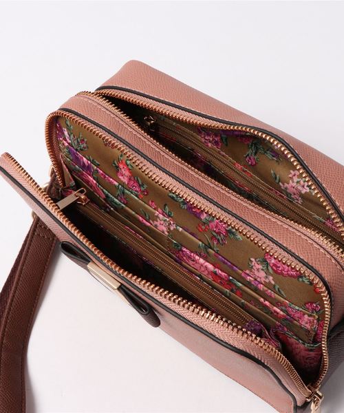 dazzlin（ダズリン）の「【dazzlin/ダズリン】　3カラー配色お財布ポシェット（ショルダーバッグ・レディース・ブラック/ピンク/マスタード/ベージュ系その他・FREE）」の22枚目の写真