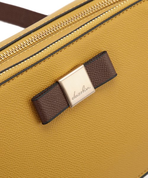 dazzlin（ダズリン）の「【dazzlin/ダズリン】　3カラー配色お財布ポシェット（ショルダーバッグ・レディース・ブラック/ピンク/マスタード/ベージュ系その他・FREE）」の15枚目の写真