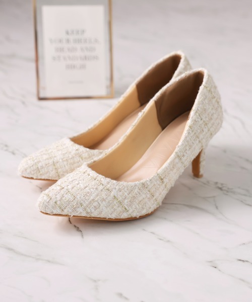 VIVIAN（ヴィヴィアン）の「ましゅまろクッション ポインテッドトゥ7cmキレイめパンプス（パンプス・レディース・シルバー/ブラック系その他/ベージュ系その他/ピンク系その他/D/E/White/ブラック系その他2/ブラック系その他3/グレー系その他3/グレー系その他4/ベージュ系その他3/グレー系その他6/ブルー系その他6/ゴールド/パイソン/パープル系その他3/ローズ/ベージュ系その他5/ブラック系その他5/ホワイト×ゴールド/ベージュ/ブラウン系その他6/ライトパープル/マルーン/グリーン系その他3/パープル/ブルー系その他3/ホワイト×ホワイト/ブラック×ブラック/グレー系その他5・23/24/25/26/22/25.5/22.5/24.5/23.5/21.5）」の12枚目の写真