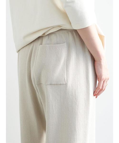 AMERICAN HOLIC（アメリカンホリック）の「リブニットイージーパンツ＊（その他パンツ・レディース・チャコールグレー/モカ/グレイッシュベージュ・MEDIUM/LARGE）」の21枚目の写真