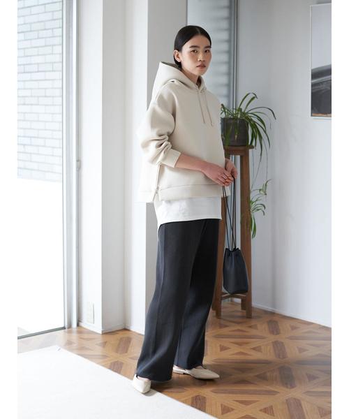 AMERICAN HOLIC（アメリカンホリック）の「リブニットイージーパンツ＊（その他パンツ・レディース・チャコールグレー/モカ/グレイッシュベージュ・MEDIUM/LARGE）」の18枚目の写真