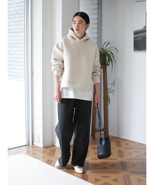 AMERICAN HOLIC（アメリカンホリック）の「リブニットイージーパンツ＊（その他パンツ・レディース・チャコールグレー/モカ/グレイッシュベージュ・MEDIUM/LARGE）」の17枚目の写真