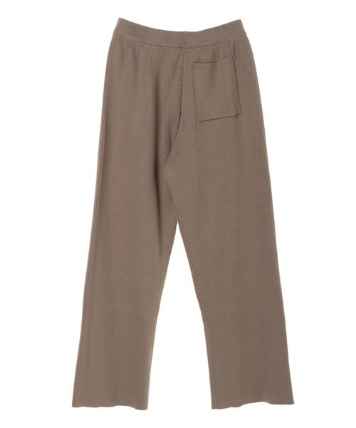 AMERICAN HOLIC（アメリカンホリック）の「リブニットイージーパンツ＊（その他パンツ・レディース・チャコールグレー/モカ/グレイッシュベージュ・MEDIUM/LARGE）」の14枚目の写真