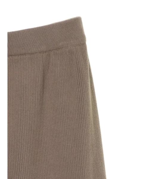 AMERICAN HOLIC（アメリカンホリック）の「リブニットイージーパンツ＊（その他パンツ・レディース・チャコールグレー/モカ/グレイッシュベージュ・MEDIUM/LARGE）」の12枚目の写真