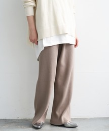 AMERICAN HOLIC | 【2020SS】リブニットイージーパンツ＊(その他パンツ)