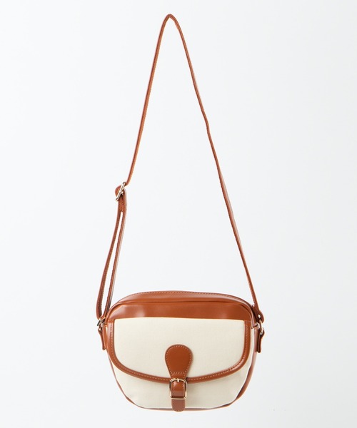 WEGO（ウィゴー）の「WEGO/フラップベルトミニショルダーバッグ（ショルダーバッグ・レディース・ブラック/その他2/その他1・FREE）」の4枚目の写真