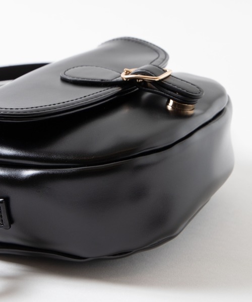 WEGO（ウィゴー）の「WEGO/フラップベルトミニショルダーバッグ（ショルダーバッグ・レディース・ブラック/その他2/その他1・FREE）」の6枚目の写真