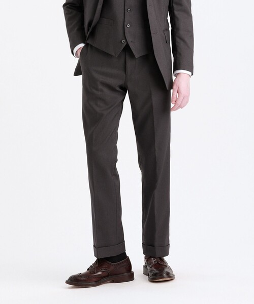 トロッタートラウザーズ New 000 バーズアイストレッチ スーツパンツ Mackintosh Philosophy マッキントッシュ フィロソフィー のファッション通販 Zozotown