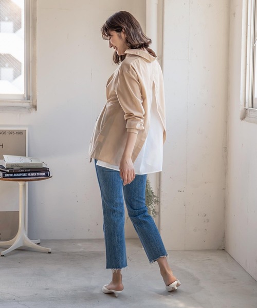 KOBE LETTUCE（コウベレタス）の「キトゥンヒールミュール（サンダル・レディース・ホワイト/ブラック/ベージュ/パープル/シルバー/キャメル・LL/S/M/L）」の21枚目の写真