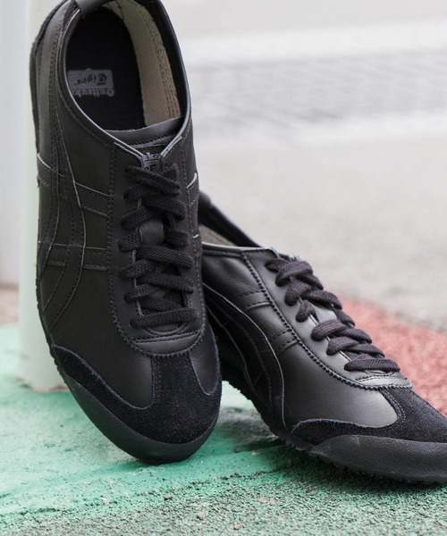 Onitsuka Tiger(オニツカタイガー)の「onitsuka tiger/オニツカタイガー MEXICO 66(スニーカー・メンズ・ホワイト×ブラック/ブラック×ブラック/バーガンディー/ホワイト系その他2/ホワイト系その他4/ホワイト×グリーン/ホワイト×ホワイト/ホワイト/ブラック/ネイビー/グリーン/ブラック×グレー/ホワイト×ネイビー/ホワイト系その他/ホワイト系その他3/ホワイト×ライム/ホワイト×レッド・24.0cm/27.5cm/26.0cm/26.5cm/27.0cm/23.5cm/24.5cm/23.0cm/28.0cm/25.0cm/25.5cm/22.5cm)」の14枚目の写真