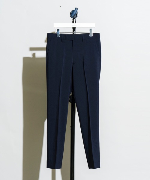 MAISON SPECIAL（メゾンスペシャル）の「【SPECIAL FACTORY コラボ】吸水速乾/ウォッシャブル/防シワ/ストレッチ マルチファブリックスラックス 【MAISON SPECIAL/メゾンスペシャル】■セットアップ対応■（スラックス・メンズ・カーキ/ダークネイビー/ネイビー/グレー/ブラック・44/46/48）」の5枚目の写真