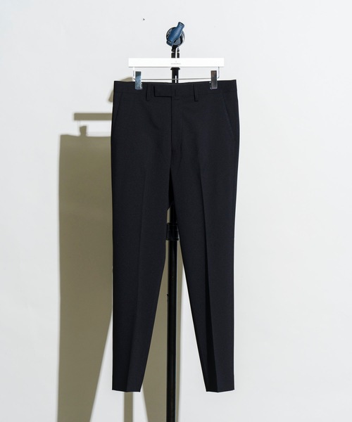 MAISON SPECIAL（メゾンスペシャル）の「【SPECIAL FACTORY コラボ】吸水速乾/ウォッシャブル/防シワ/ストレッチ マルチファブリックスラックス 【MAISON SPECIAL/メゾンスペシャル】■セットアップ対応■（スラックス・メンズ・カーキ/ダークネイビー/ネイビー/グレー/ブラック・44/46/48）」の2枚目の写真