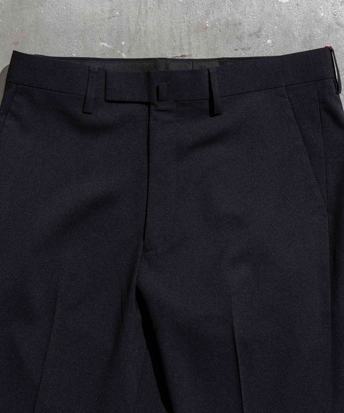 MAISON SPECIAL（メゾンスペシャル）の「【SPECIAL FACTORY コラボ】吸水速乾/ウォッシャブル/防シワ/ストレッチ マルチファブリックスラックス 【MAISON SPECIAL/メゾンスペシャル】■セットアップ対応■（スラックス・メンズ・カーキ/ダークネイビー/ネイビー/グレー/ブラック・44/46/48）」の6枚目の写真
