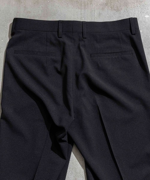 MAISON SPECIAL（メゾンスペシャル）の「【SPECIAL FACTORY コラボ】吸水速乾/ウォッシャブル/防シワ/ストレッチ マルチファブリックスラックス 【MAISON SPECIAL/メゾンスペシャル】■セットアップ対応■（スラックス・メンズ・カーキ/ダークネイビー/ネイビー/グレー/ブラック・44/46/48）」の10枚目の写真