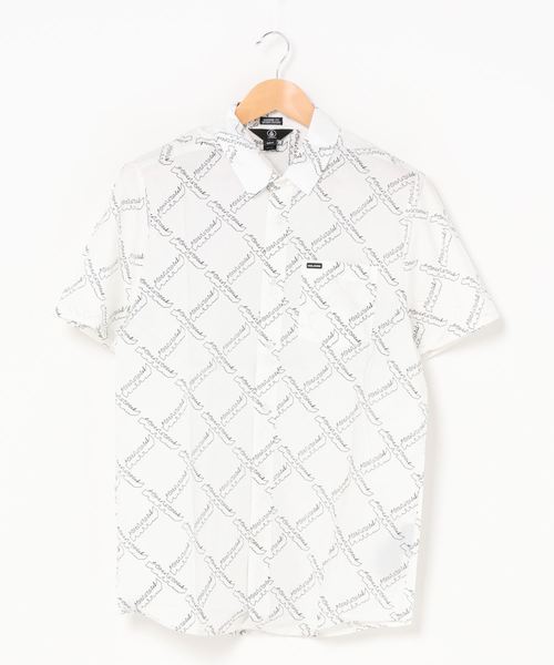 VOLCOM(ボルコム)の「【VOLCOM】HIGH BALL S/S(シャツ/ブラウス・メンズ・ホワイト/ブラック・MEDIUM/SMALL/LARGE)」の6枚目の写真