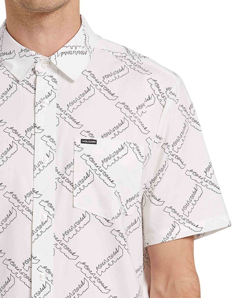 VOLCOM(ボルコム)の「【VOLCOM】HIGH BALL S/S(シャツ/ブラウス・メンズ・ホワイト/ブラック・MEDIUM/SMALL/LARGE)」の10枚目の写真